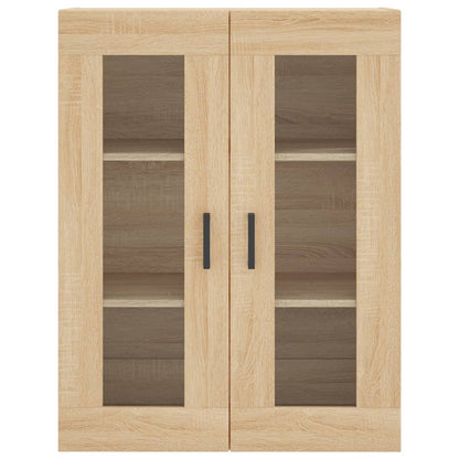 vidaXL Highboard Sonoma Oak 69,5x34x180 cm Engineered Wood