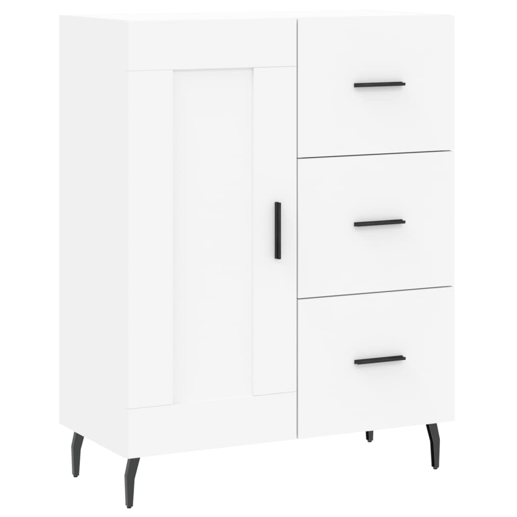 vidaXL Highboard White 69,5x34x180 cm Engineered Wood