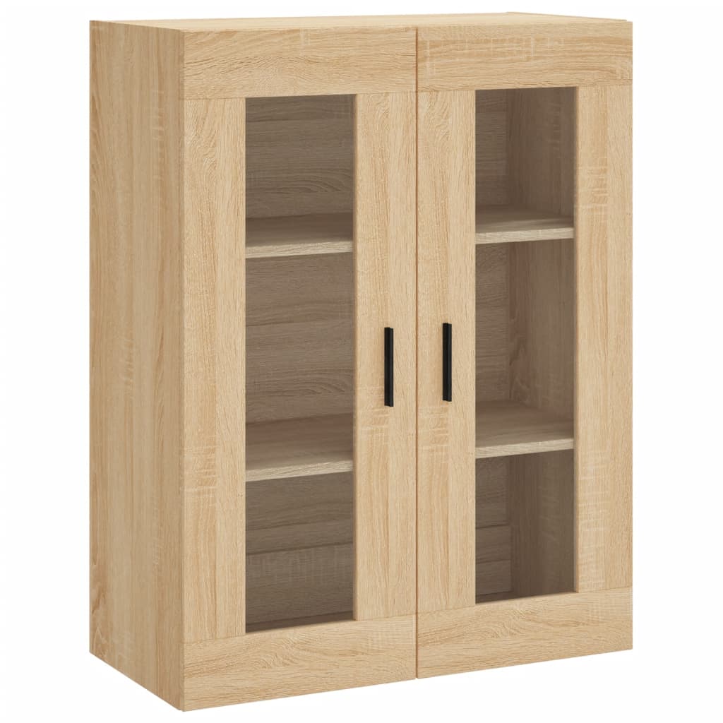 vidaXL Highboard Sonoma Oak 69,5x34x180 cm Engineered Wood