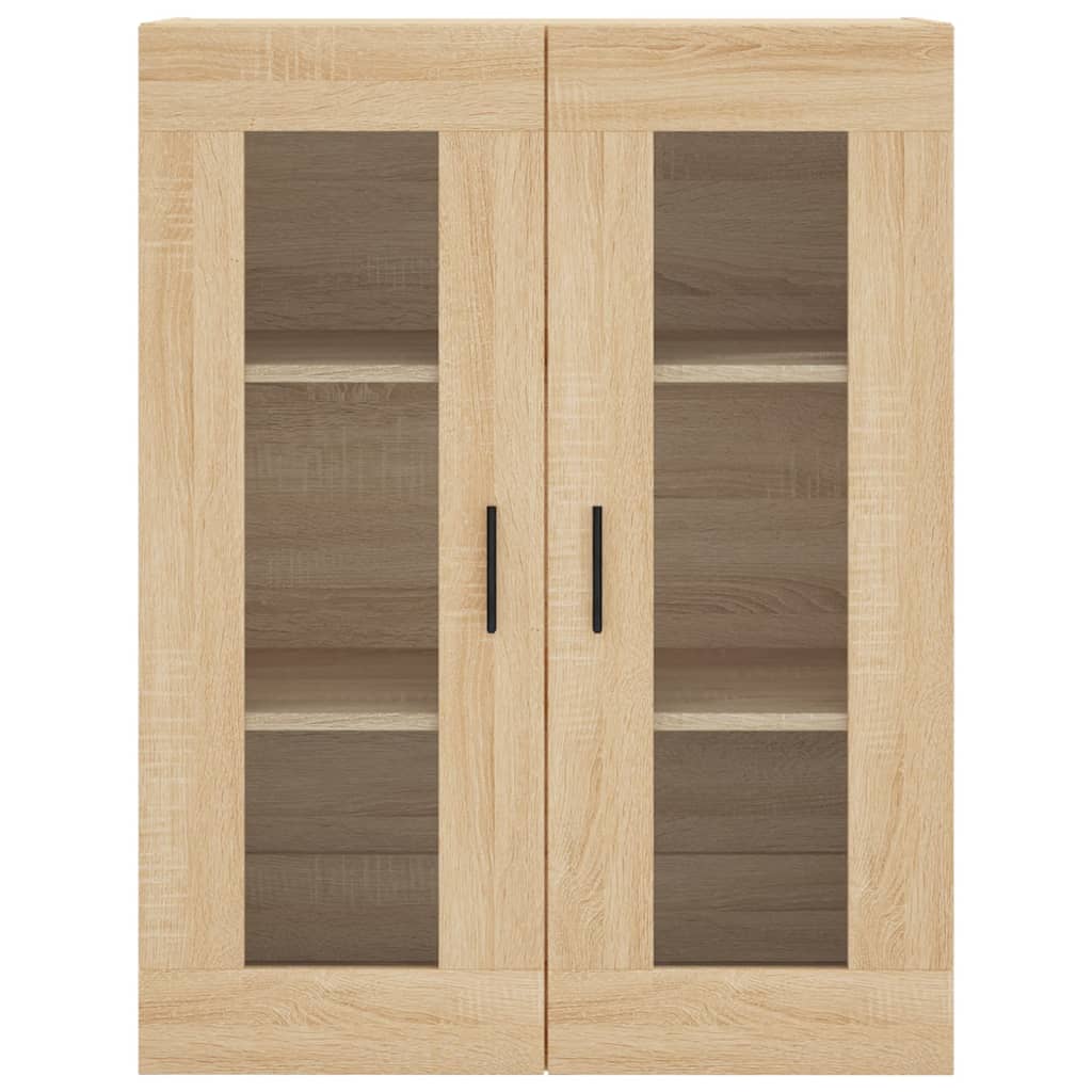 vidaXL Highboard Sonoma Oak 69,5x34x180 cm Engineered Wood