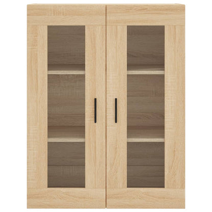 vidaXL Highboard Sonoma Oak 69,5x34x180 cm Engineered Wood