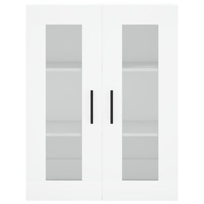 vidaXL Highboard White 69.5x34x180 cm Engineered Wood