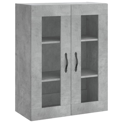 vidaXL Highboard Concrete Grey 69,5x34x180 cm Engineered Wood