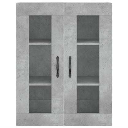vidaXL Highboard Concrete Grey 69,5x34x180 cm Engineered Wood