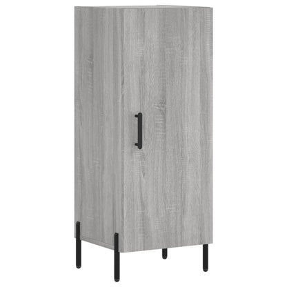 vidaXL Highboard Grey Sonoma 34,5x34x180 cm Engineered Wood