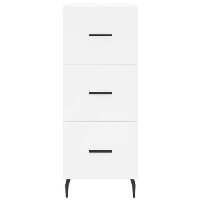 vidaXL Highboard White 34.5x34x180 cm Engineered Wood