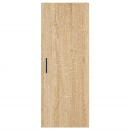 vidaXL Highboard Sonoma Oak 34.5x34x180 cm Engineered Wood
