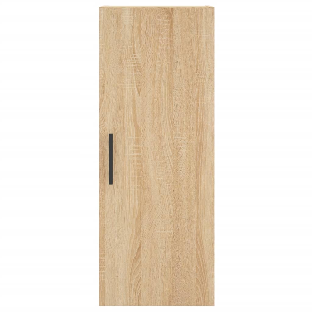 vidaXL Highboard Sonoma Oak 34.5x34x180 cm Engineered Wood