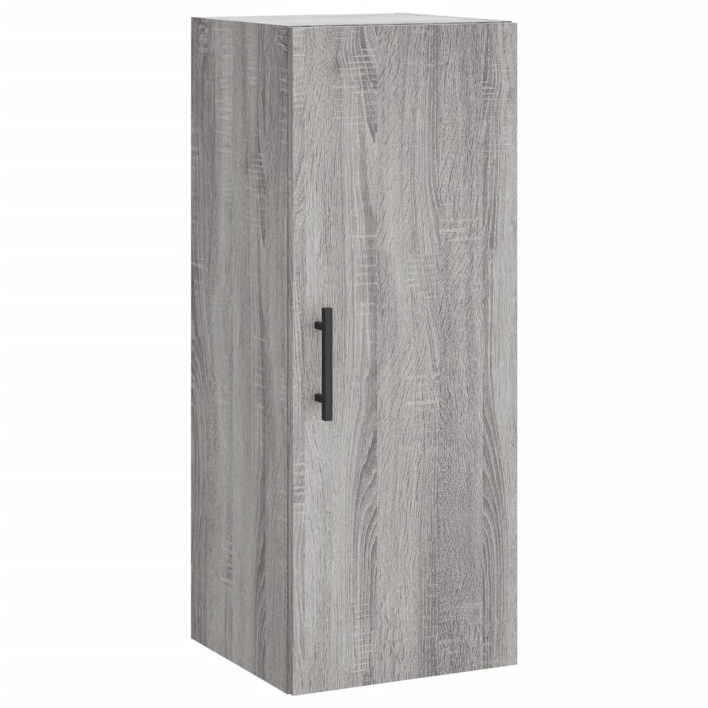 vidaXL Highboard Grey Sonoma 34,5x34x180 cm Engineered Wood