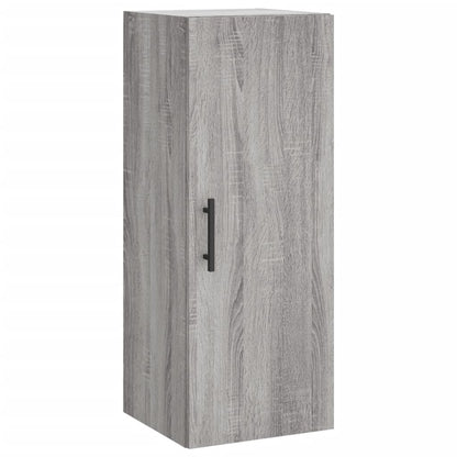vidaXL Highboard Grey Sonoma 34,5x34x180 cm Engineered Wood