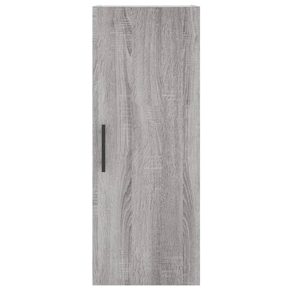 vidaXL Highboard Grey Sonoma 34,5x34x180 cm Engineered Wood