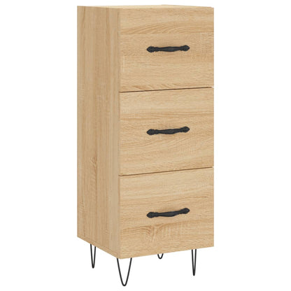 vidaXL Highboard Sonoma Oak 34.5x34x180 cm Engineered Wood