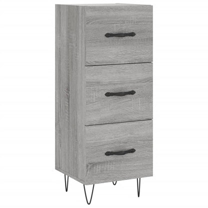 vidaXL Highboard Grey Sonoma 34.5x34x180 cm Engineered Wood