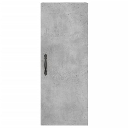 vidaXL Highboard Concrete Grey 34,5x34x180 cm Engineered Wood