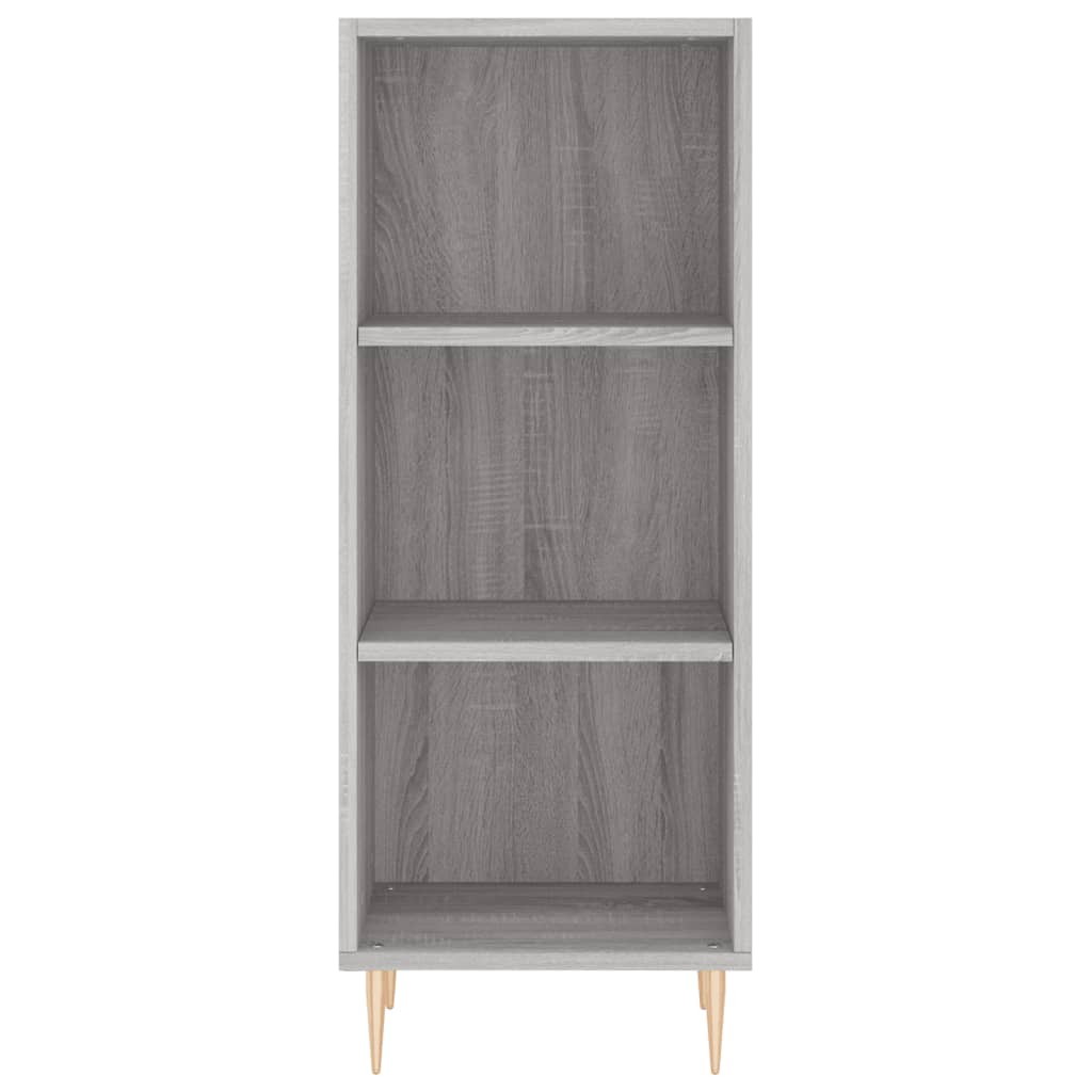 vidaXL Highboard Grey Sonoma 34.5x34x180 cm Engineered Wood