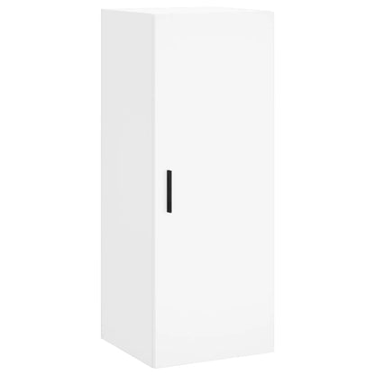vidaXL Highboard White 34.5x34x180 cm Engineered Wood
