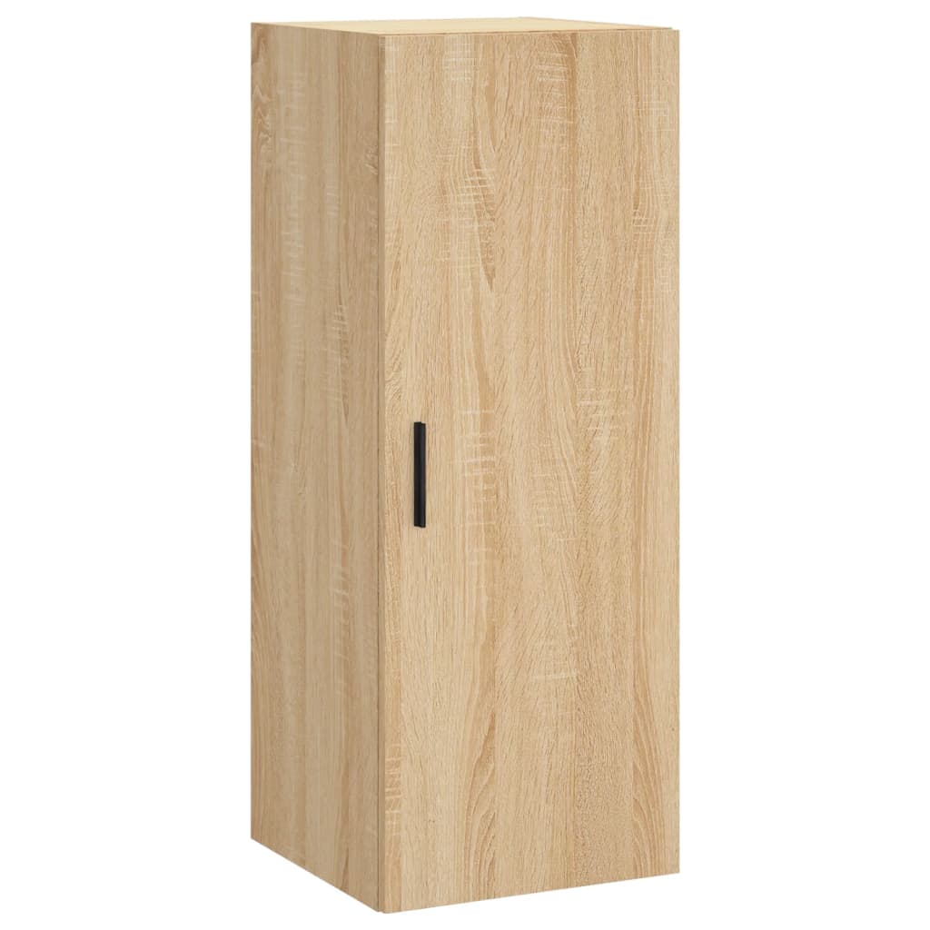 vidaXL Highboard Sonoma Oak 34.5x34x180 cm Engineered Wood