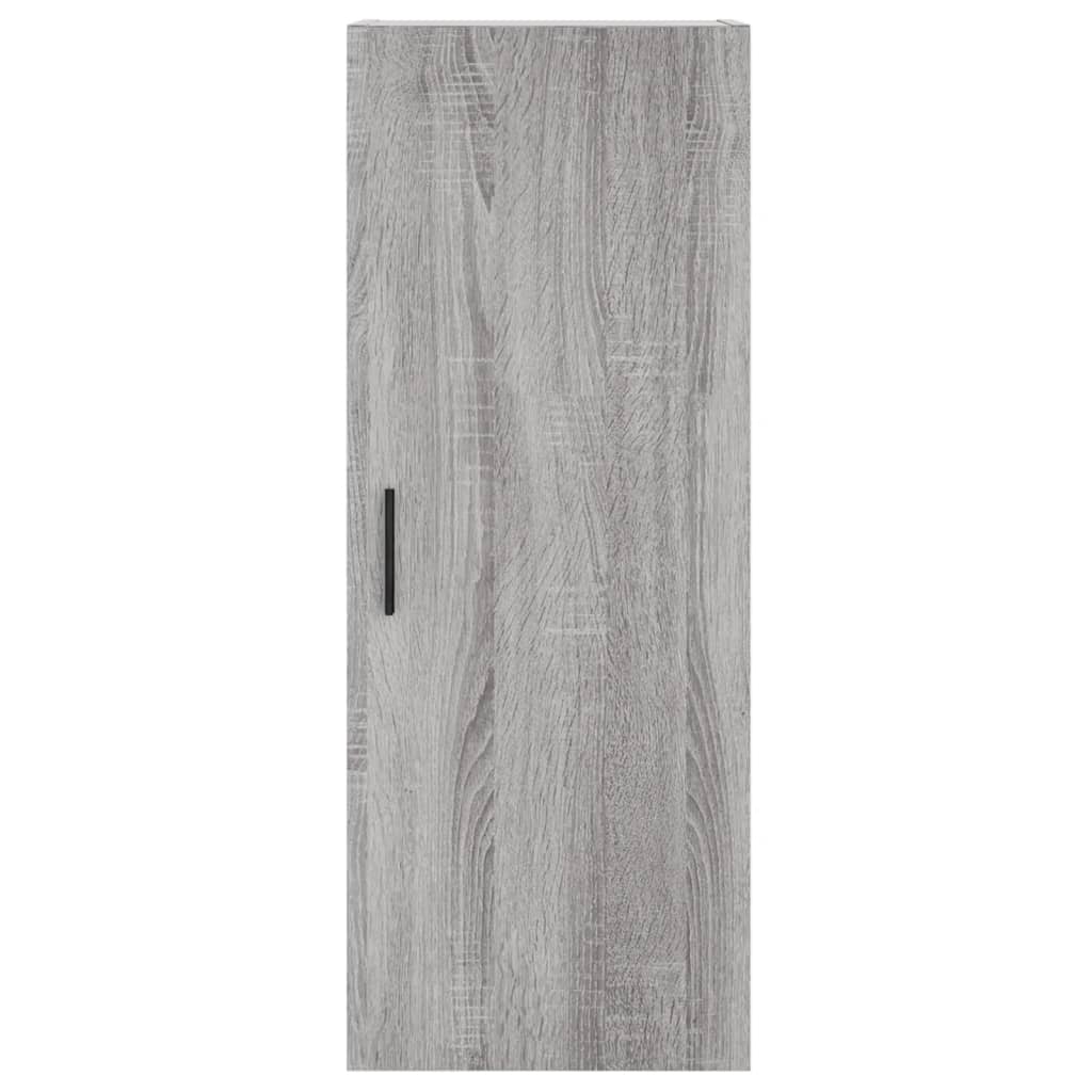vidaXL Highboard Grey Sonoma 34.5x34x180 cm Engineered Wood