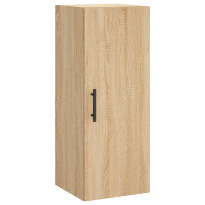 vidaXL Highboard Sonoma Oak 34,5x34x180 cm Engineered Wood