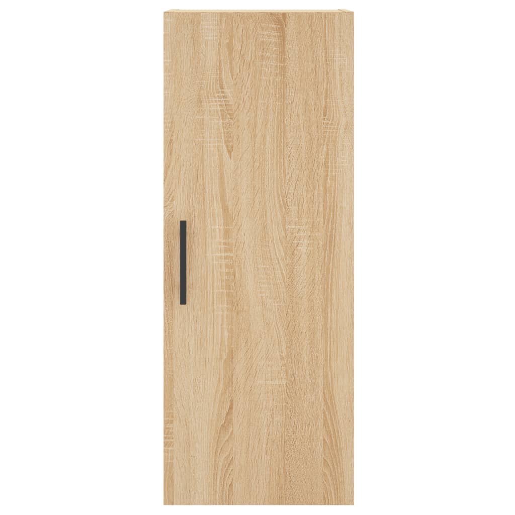 vidaXL Highboard Sonoma Oak 34,5x34x180 cm Engineered Wood