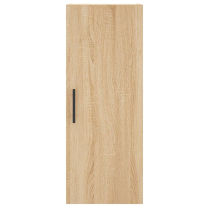 vidaXL Highboard Sonoma Oak 34,5x34x180 cm Engineered Wood