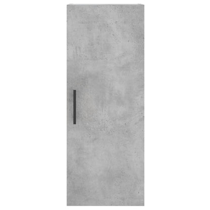 vidaXL Highboard Concrete Grey 34,5x34x180 cm Engineered Wood