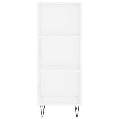 vidaXL Highboard White 34.5x34x180 cm Engineered Wood