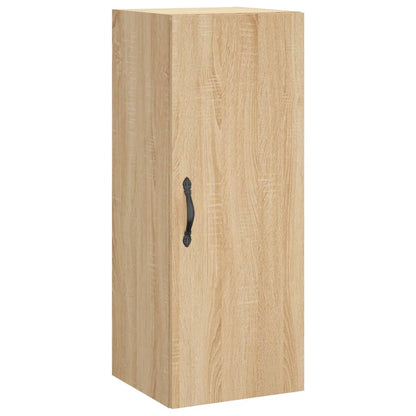 vidaXL Highboard Sonoma Oak 34,5x34x180 cm Engineered Wood