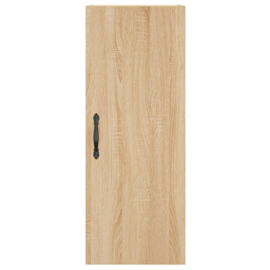 vidaXL Highboard Sonoma Oak 34,5x34x180 cm Engineered Wood