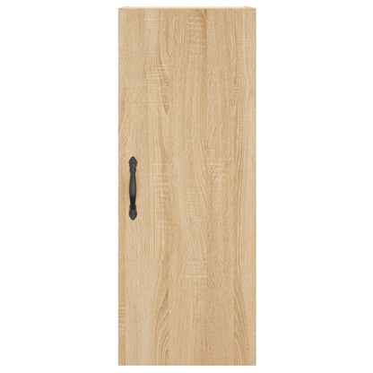 vidaXL Highboard Sonoma Oak 34,5x34x180 cm Engineered Wood
