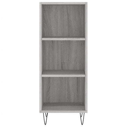 vidaXL Highboard Grey Sonoma 34.5x34x180 cm Engineered Wood