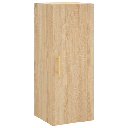 vidaXL Highboard Sonoma Oak 34,5x34x180 cm Engineered Wood