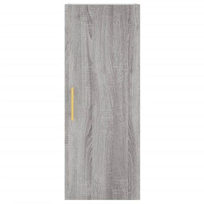 vidaXL Highboard Grey Sonoma 34.5x34x180 cm Engineered Wood