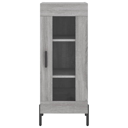 vidaXL Highboard Grey Sonoma 34,5x34x180 cm Engineered Wood