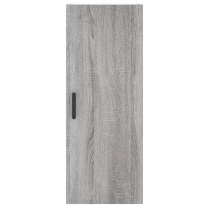 vidaXL Highboard Grey Sonoma 34,5x34x180 cm Engineered Wood