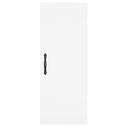 vidaXL Highboard White 34.5x34x180 cm Engineered Wood