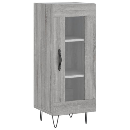 vidaXL Highboard Grey Sonoma 34.5x34x180 cm Engineered Wood