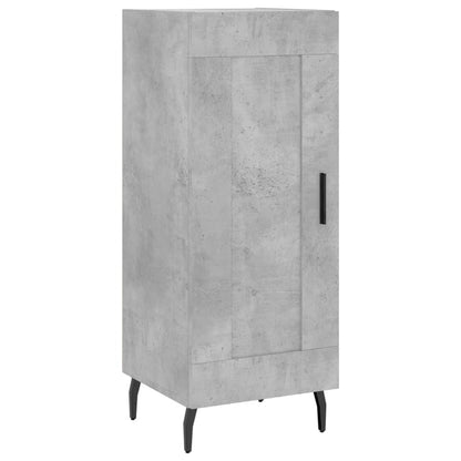 vidaXL Highboard Concrete Grey 34,5x34x180 cm Engineered Wood