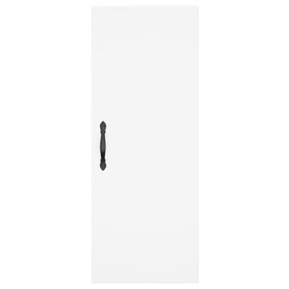 vidaXL Highboard White 34,5x34x180 cm Engineered Wood