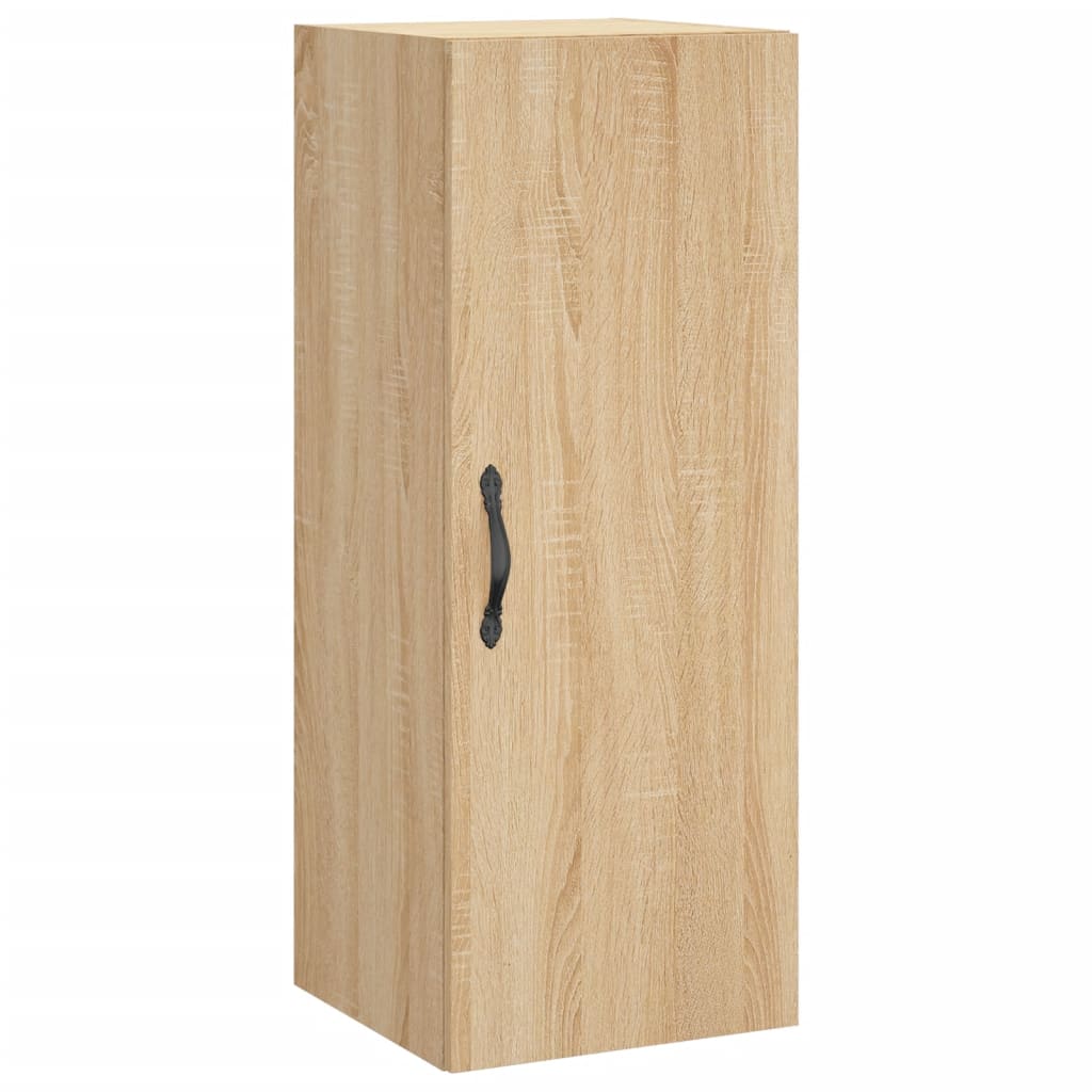 vidaXL Highboard Sonoma Oak 34,5x34x180 cm Engineered Wood