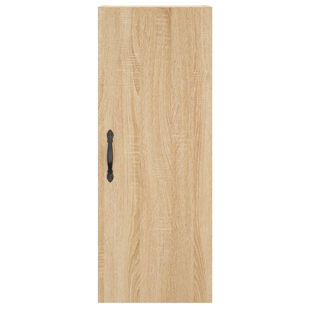 vidaXL Highboard Sonoma Oak 34,5x34x180 cm Engineered Wood