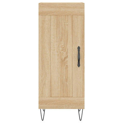 vidaXL Highboard Sonoma Oak 34,5x34x180 cm Engineered Wood