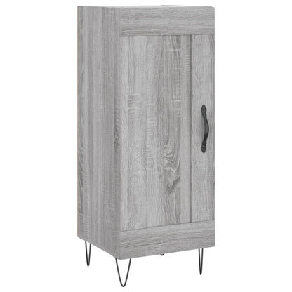 vidaXL Highboard Grey Sonoma 34,5x34x180 cm Engineered Wood