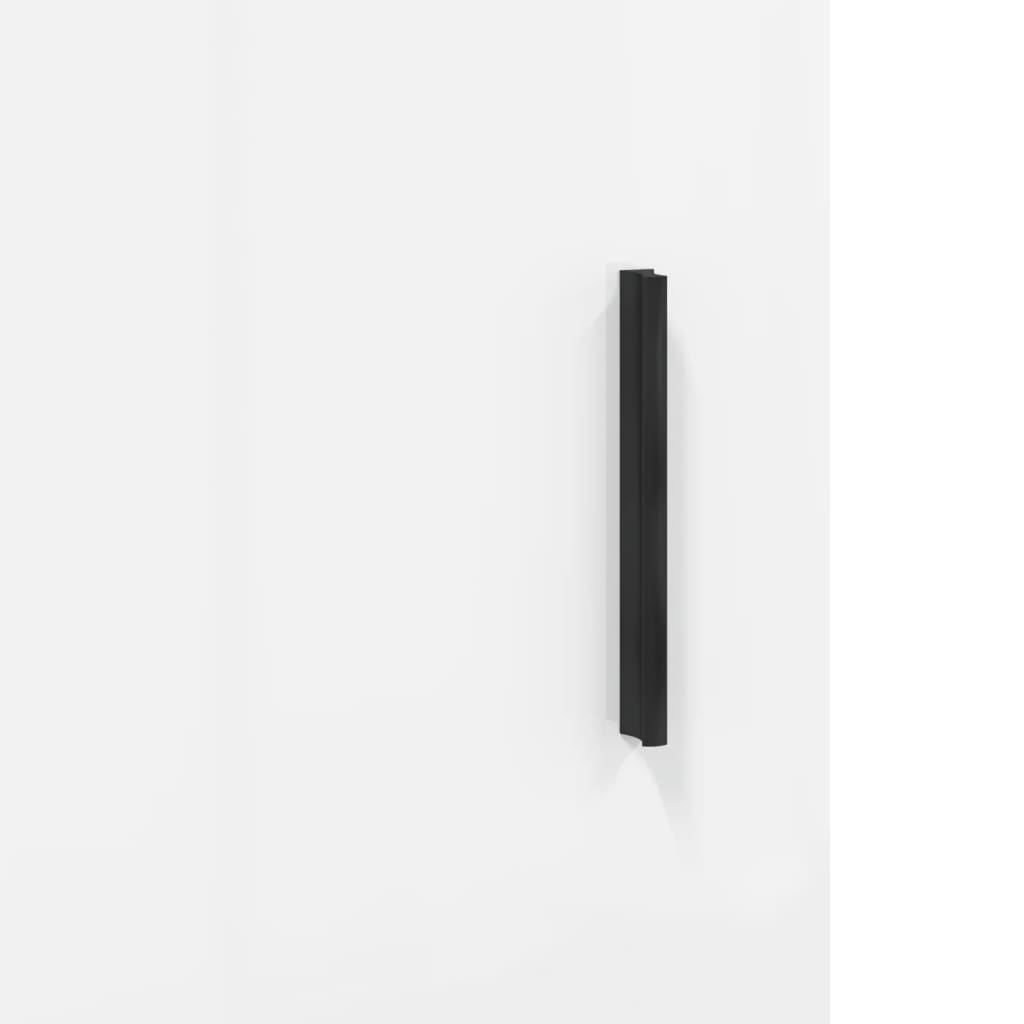 vidaXL Highboard White 34.5x34x180 cm Engineered Wood