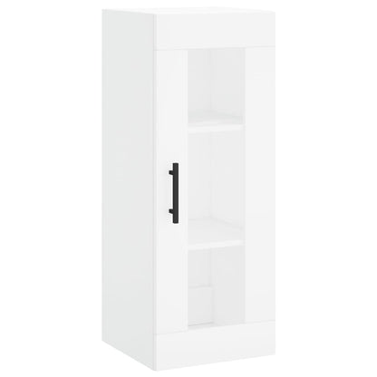 vidaXL Highboard White 34.5x34x180 cm Engineered Wood