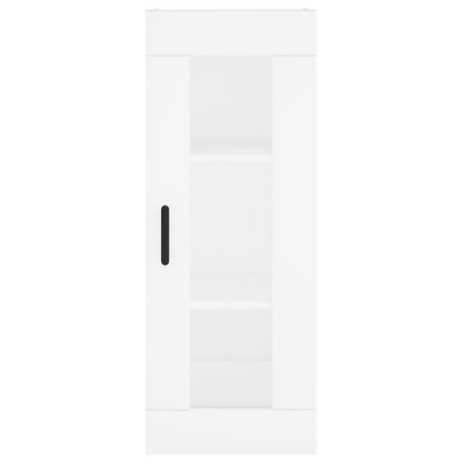 vidaXL Highboard White 34.5x34x180 cm Engineered Wood