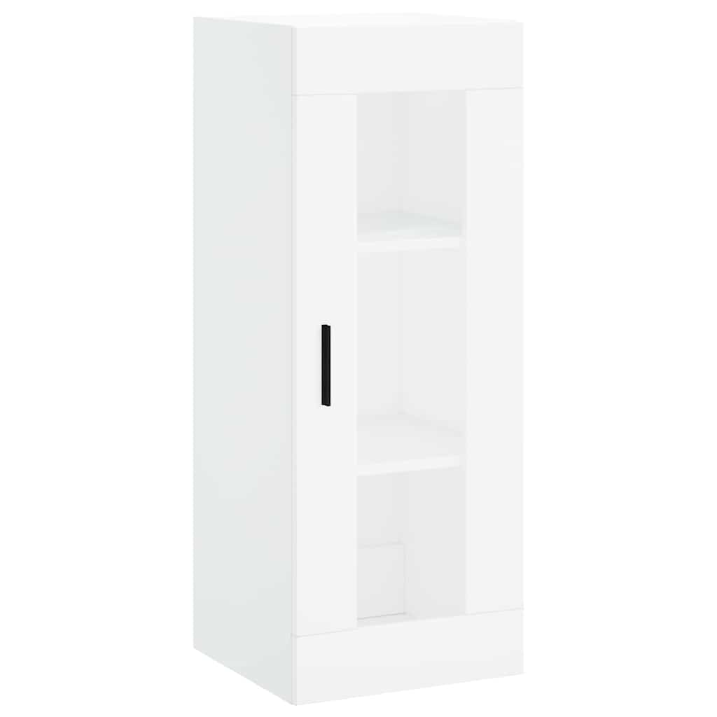 vidaXL Highboard White 34,5x34x180 cm Engineered Wood