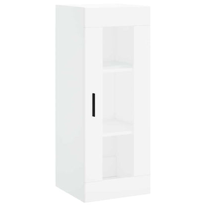 vidaXL Highboard White 34,5x34x180 cm Engineered Wood