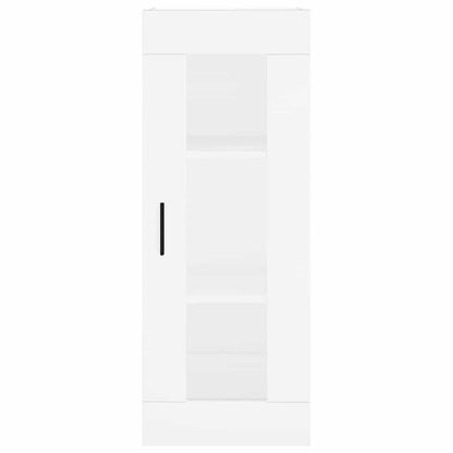 vidaXL Highboard White 34.5x34x180 cm Engineered Wood