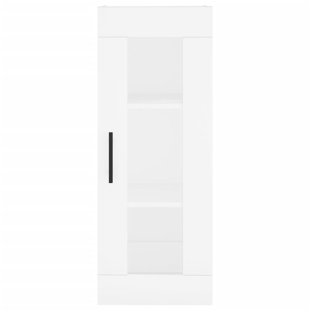 vidaXL Highboard White 34.5x34x180 cm Engineered Wood